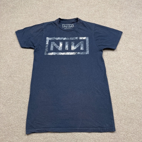 Live Nation Other - Vintage Nine Inch Nails T Shirt Mens Size S Small Blue Short Sleeve Y2K Rock
